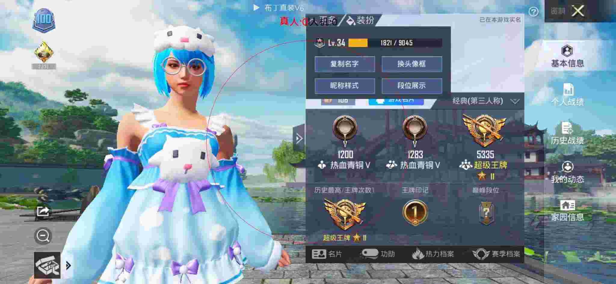和平精英布丁直装透视 - 和平精英奔奔遇见外挂队友辅助预览图